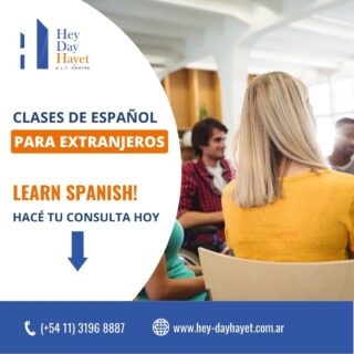 🤩 Como ya les hemos contado en publicaciones anteriores, uno de nuestros nuevos proyectos, y del cual nos sentimos profundamente orgullosos, es haber comenzado a dictar Clases de Español para Extranjeros. ✨

🤔 ¿Por qué decidimos emprender este nuevo camino? 🤔

 En los últimos años, tanto el fenómeno de la migración como las oportunidades cada vez más interesantes y variadas de trabajar de manera remota han abierto un mundo de posibilidades. Y no quisimos permanecer ajenos a los cambios de los que todos estamos siendo testigos, pero también parte.

👩‍🏫 Es por esto que, contando con profesores capacitados para tal fin, comenzamos a dictar clases a personas que, viviendo en nuestro país o en el exterior, necesiten aprender el idioma español para comunicarse de forma eficaz a la brevedad.

🙌 La experiencia ha resultado altamente placentera y gratificantes. Contamos con los medios y el material para ofrecer clases dinámicas, útiles y divertidas, durante las cuales los alumnos muestran enormes progresos. 👏

🙋‍♀️ Para nosotros representa un gran desafío y se ha convertido en una meta que estamos cumpliendo con excelentes resultados. 
¡No queríamos dejar de compartirlo con ustedes! 💪

#aprenderinglés #inglésparaniños #inglés #englishclass #englishteacher ##clasesdeingles #learnenglish #argentina #culturabritanica #equipo #profe