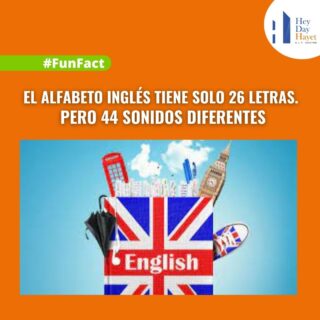 Seguro que ya sabés que el inglés es uno de los idiomas más hablados del mundo, pero hay muchas curiosidades sobre este idioma que no son tan conocidas. 🤔

✨Hoy te contamos un "Fun Fact" que puede sorprenderte. 🤩

🙋‍♀️🙋 ¿Querés empezar a hablar inglés? ¿Querés mejorar tu pronunciación o fluidez? 

Tenemos una gran oferta de cursos según lo que necesites.
 🤳 Comunicate con nosotros. #linkenbio @hayetheyday 👈

☎️ (+54 11) 3196 8887
📧 heydaytc@gmail.com
📌 Berutti 48 y 53, Avellaneda, Buenos Aires, Argentina
🌐 www.hey-dayhayet.com.ar

#aprenderinglés #inglésparaniños #inglés #englishclass #englishteacher ##clasesdeingles #learnenglish #argentina #culturabritanica #hayetheyday #CentrosSEA #cursodeverano