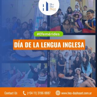 #Efemérides Cada 23 de abril se celebra el Día de la Lengua Inglesa. ¿Pero sabemos por qué? 🤔

🤴 Esta fecha surge a partir de una decisión del Departamento de Información Pública de las Naciones Unidas, el cual aprobó a partir del año 2010 celebrar el 23 de abril como el Día de la Lengua Inglesa en las Naciones Unidas, en conmemoración del aniversario de William Shakespeare, considerado el escritor cumbre de la lengua.

🗣️ Obviamente esta celebración se extendió y se instaló a nivel mundial y se convierte en la excusa perfecta para que las personas conozcan más sobre la historia del idioma y para intentar establecer lazos más estrechos entre los hablantes nativos y no nativos del idioma.

🌎 ¿Somos conscientes de la importancia de esta lengua a nivel global?
El Inglés es una lengua franca – es decir que es una lengua que se utiliza en común entre dos hablantes cuyas lenguas maternas no son la misma –  en muchos rincones del planeta y es además el idioma oficial de diversas Organizaciones Internacionales como la Unión Europea, Naciones Unidas y la Unesco. 

🧑‍🦰👩‍🦰 Es asimismo el idioma oficial en más de 50 países y, sin dudas, una de las  lenguas más habladas en todo el mundo, con más de mil millones de personas que lo dominan, sea como lengua materna o como segunda lengua. Por esto, resulta ser el idioma más ampliamente utilizado en relaciones internacionales, tanto a nivel gubernamental como en negociaciones de índole privada, ciencia, tecnología o política.

💪 Este día nos permite entonces recordar la importancia de aprender esta lengua y el por qué, sin lugar a dudas, será la que nos abrirá la puerta a incalculables oportunidades para nuestro futuro.

@hayetheyday 
☎️ (+54 11) 3196 8887
📌 Berutti 48 y 53, Avellaneda, Buenos Aires, Argentina
🌐 www.hey-dayhayet.com.ar

#aprenderinglés #inglésparaniños #inglés #englishclass #englishteacher #clasesdeingles #learnenglish #argentina #culturabritanica #hayetheyday #CentrosSEA #cursodeverano